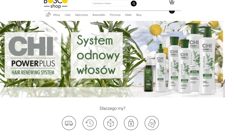Nasze realizacje #20 Sklep boscoshop.pl