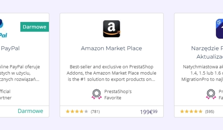 Najpopularniejsze moduły PrestaShop w 2018 r.
